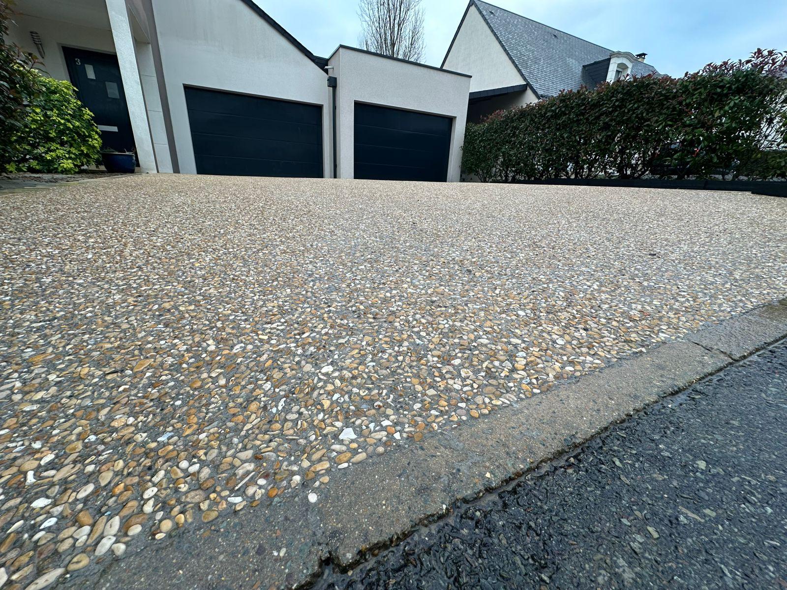 Allée de garage Béton Désactivé